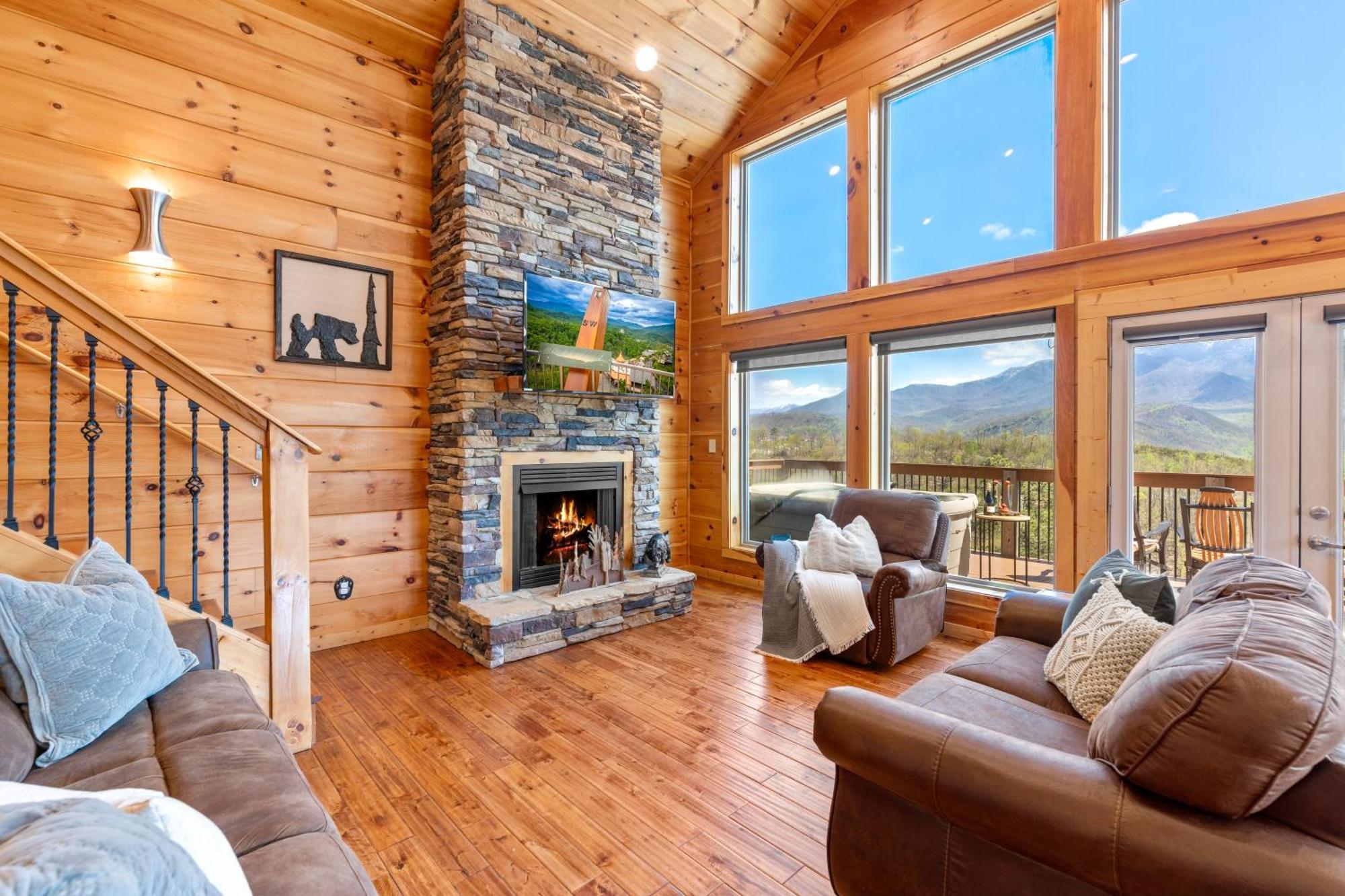 3 Bears Chalet Gatlinburg Bagian luar foto