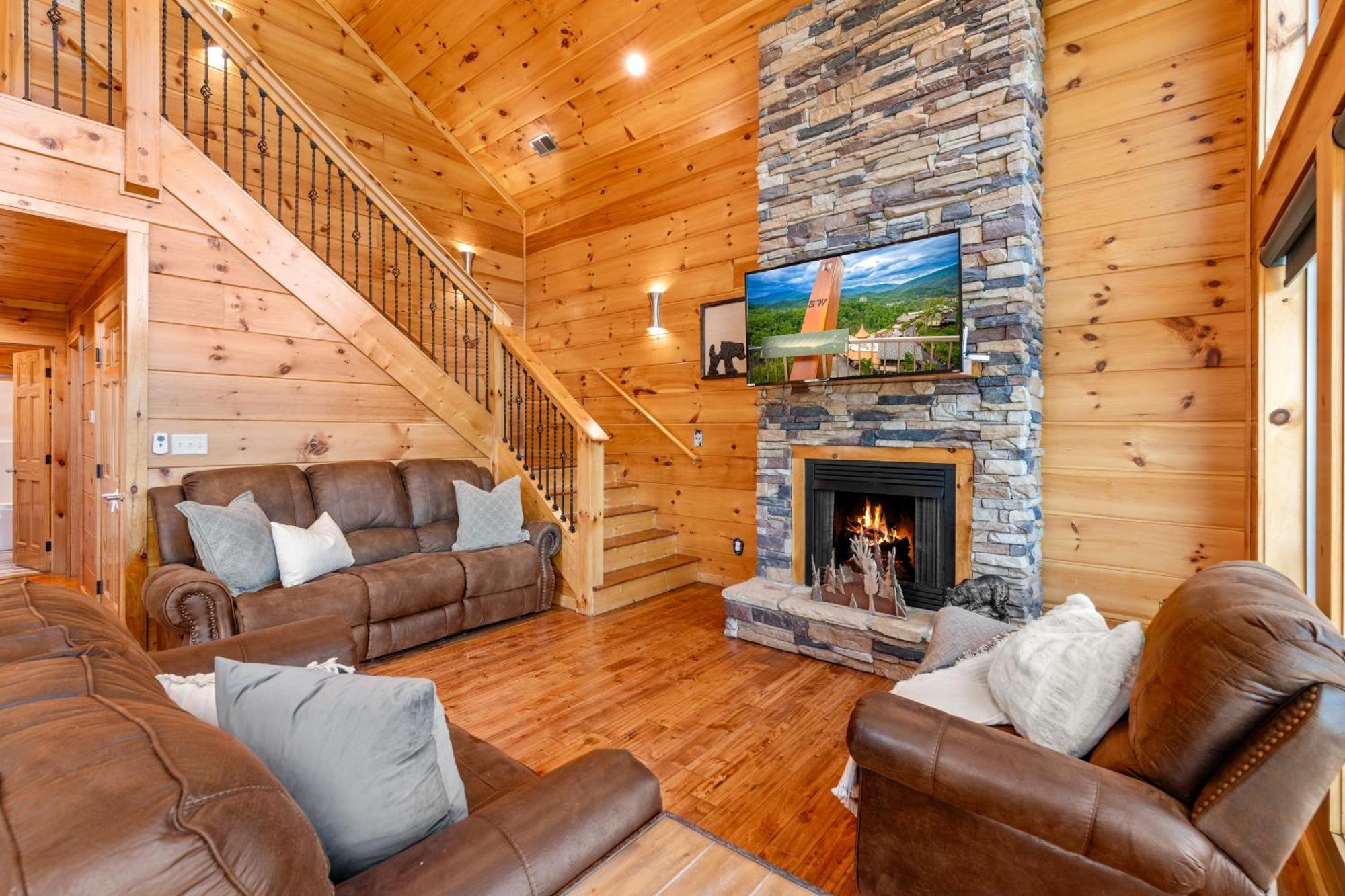 3 Bears Chalet Gatlinburg Bagian luar foto